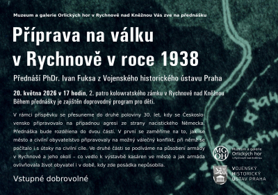 Příprava na válku v Rychnově v roce 1938
