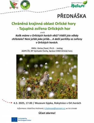 Chráněná krajinná oblast Orlické hory - Tajuplná zvířena Orlických hor