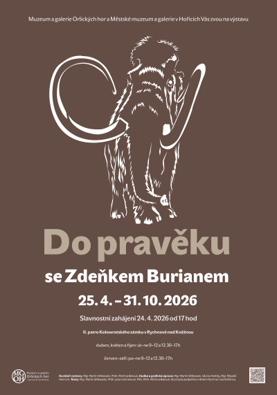 Do pravěku se Zdeňkem Burianem (Dobrodružství nakreslená naším předním ilustrátorem by se klidně mohla odehrávat i v regionu Podorlicka)