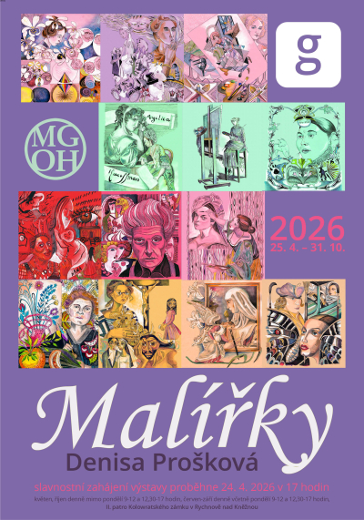 Edukativní výstava, Denisa Prošková (1965 Opočno) / Malířky: 48 jmen, která nezapadla v&nbsp;dějinách umění psaných muži