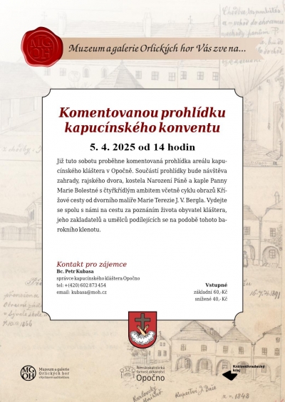 Komentovaná prohlídka kapucínského konventu