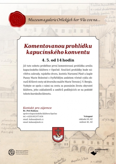 Komentovaná prohlídka kapucínského konventu