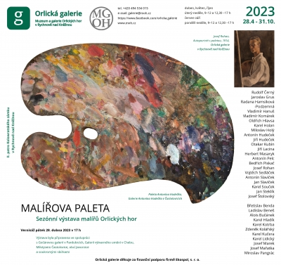 Malířská paleta / Sezonní výstava malířů Orlických hor a&nbsp;Podorlicka
