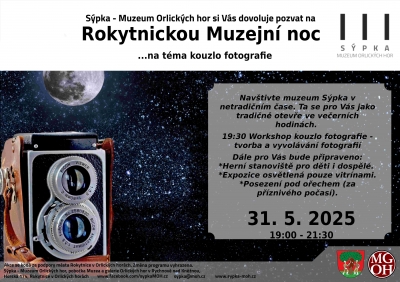Muzejní noc v Sýpce/Kouzla s fotografiemi