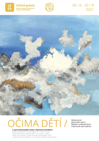Očima dětí / Výstava prací výtvarného oboru ze Základní umělecké školy v Rychnově nad Kněžnou