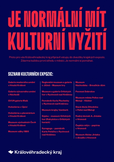 Od prosince každou první středu vstupné zdarma