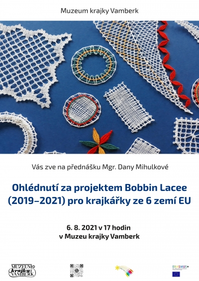 Ohlédnutí za projektem Bobbin lacee (2019 - 2021) pro krajkářky ze 6 zemí EU