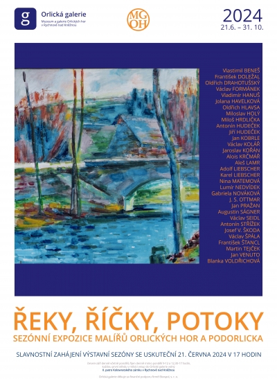 Řeky, říčky, potoky…. / dlouhodobá expozice malířů Orlických hor a Podorlicka