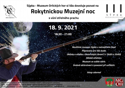 Rokytnická Muzejní noc s vůní střelného prachu