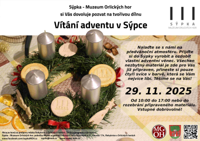Vítání adventu v Sýpce