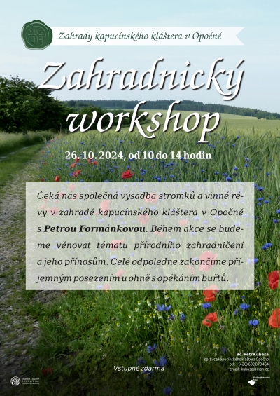 Zahradnický workshop