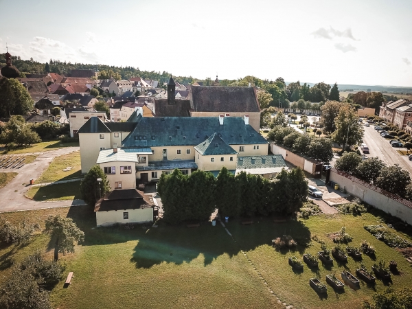 Zahrada kláštera kapucínů v Opočně